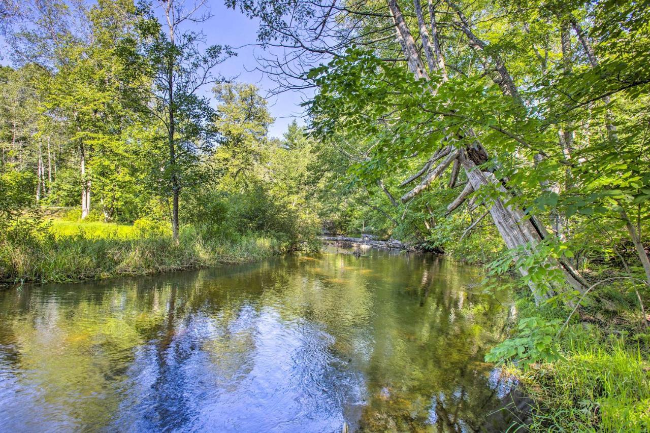 Little Manistee Riverfront Cabin With Fire Pit! Villa Irons Exterior photo