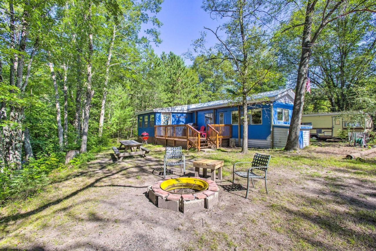 Little Manistee Riverfront Cabin With Fire Pit! Villa Irons Exterior photo