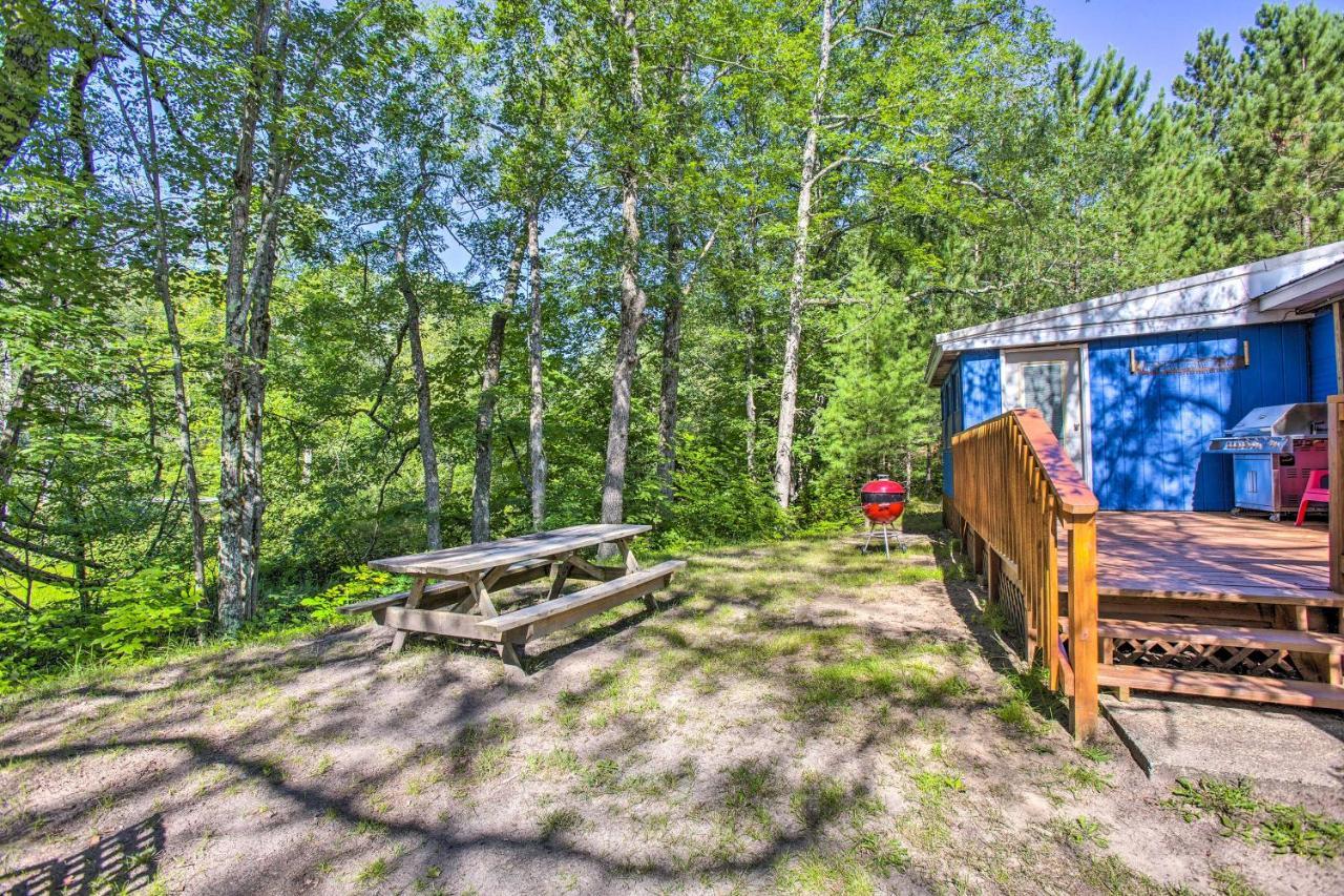 Little Manistee Riverfront Cabin With Fire Pit! Villa Irons Exterior photo